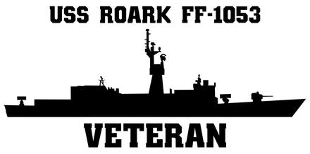 Shop for your Black USS Roark FF-1053 sticker/decal at Arizona Black Mesa.