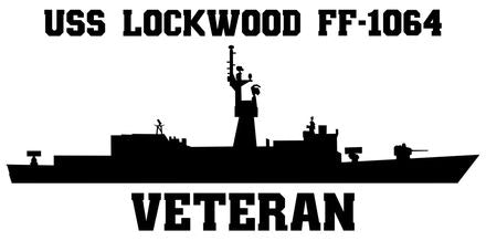Shop for your Black USS Lockwood FF-1064 sticker/decal at Arizona Black Mesa.