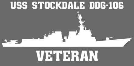 Shop for your White USS Stockdale DDG-106 sticker/decal at Arizona Black Mesa.