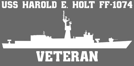 Shop for your White USS Harold E. Holt FF-1074 sticker/decal at Arizona Black Mesa.