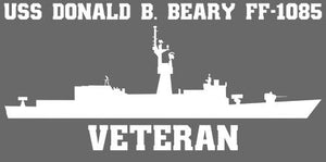 Shop for your White USS Donald B. Beary FF-1085 sticker/decal at Arizona Black Mesa.