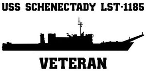 Shop for your Black USS Schenectady LST-1185 sticker/decal at Arizona Black Mesa.