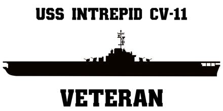 Shop for your Black USS Intrepid CV-11 sticker/decal at Arizona Black Mesa.