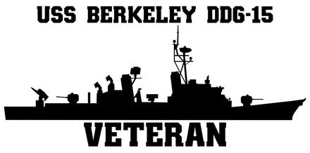 Shop for your Black USS Berkeley DDG-15 sticker/decal at Arizona Black Mesa.