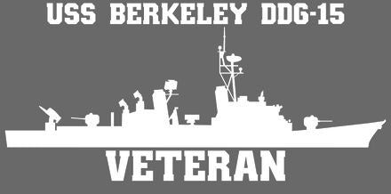 Shop for your White USS Berkeley DDG-15 sticker/decal at Arizona Black Mesa.