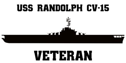Shop for your Black USS Randolph CV-15 sticker/decal at Arizona Black Mesa.