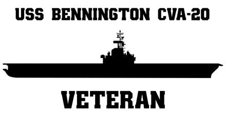 Shop for your Black USS Bennington CVA-20 sticker/decal at Arizona Black Mesa.