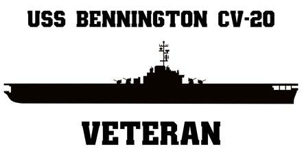 Shop for your Black USS Bennington CV-20 sticker/decal at Arizona Black Mesa.
