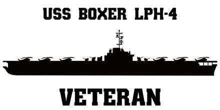 Shop for your Black USS Boxer LPH-4 sticker/decal at Arizona Black Mesa.