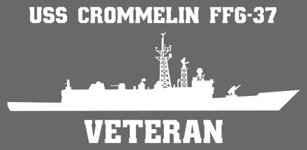 Shop for your White USS Crommelin FFG-37 sticker/decal at Arizona Black Mesa.