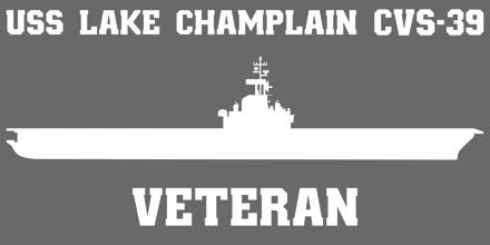 Shop for your White USS Lake Champlain CVS-39 sticker/decal at Arizona Black Mesa.