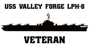 Shop for your Black USS Valley Forge LPH-8 sticker/decal at Arizona Black Mesa.