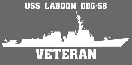 Shop for your White USS Laboon DDG-58 sticker/decal at Arizona Black Mesa.