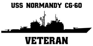 Shop for your Black USS Normandy CG-60 sticker/decal at Arizona Black Mesa.