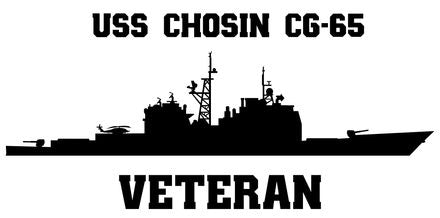 Shop for your Black USS Chosin CG-65 sticker/decal at Arizona Black Mesa.