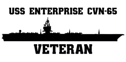 Shop for your Black USS Enterprise CVN-65 sticker/decal at Arizona Black Mesa.