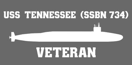 Shop for your White USS Tennessee SSBN-734 sticker/decal at Arizona Black Mesa.