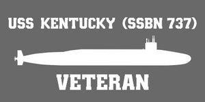 Shop for your White USS Kentucky SSBN-737 sticker/decal at Arizona Black Mesa.