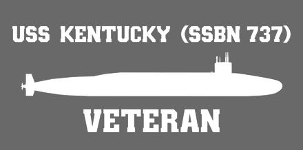 Shop for your White USS Kentucky SSBN-737 sticker/decal at Arizona Black Mesa.