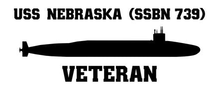 Shop for your Black USS Nebraska SSBN-739 sticker/decal at Arizona Black Mesa.