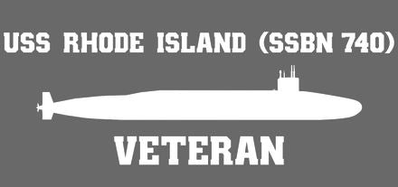 Shop for your White USS Rhode Island SSBN-740 sticker/decal at Arizona Black Mesa.