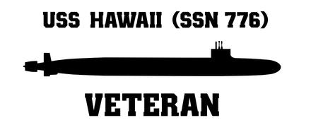 Shop for your Black USS Hawaii SSN-776 sticker/decal at Arizona Black Mesa.