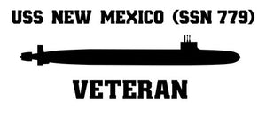 Shop for your Black USS New Mexico SSN-779 sticker/decal at Arizona Black Mesa.