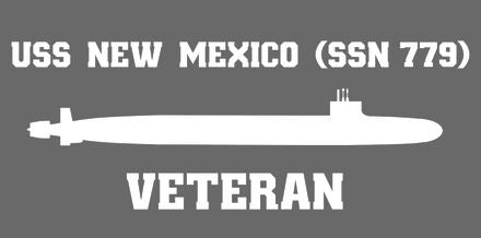 Shop for your White USS New Mexico SSN-779 sticker/decal at Arizona Black Mesa.