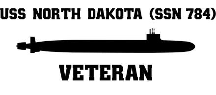 Shop for your Black USS North Dakota SSN-784 sticker/decal at Arizona Black Mesa.