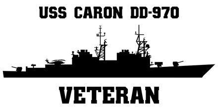 Shop for your Black USS Caron DD-970 (ASROC) sticker/decal at Arizona Black Mesa.