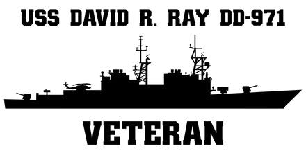 Shop for your Black USS David R. Ray DD-971 (ASROC) sticker/decal at Arizona Black Mesa.