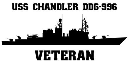 Shop for your Black USS Chandler DDG-996 sticker/decal at Arizona Black Mesa.