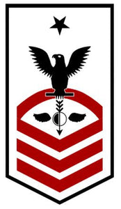Shop for your Black with Red Stripes Sticker Decal Aerographer's Mate Senior Chief (AGSC) at Arizona Black Mesa.