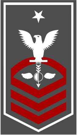 Shop for your White with Red Stripes Sticker Decal Aerographer's Mate Senior Chief (AGSC) at Arizona Black Mesa.