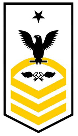 Shop for your Black with Gold Stripes Sticker Decal Aviation Storekeeper Senior Chief (AKSC) at Arizona Black Mesa.
