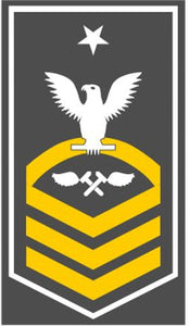 Shop for your White with Gold Stripes Sticker Decal Aviation Structural Mechanic Senior Chief (AMSC) at Arizona Black Mesa.