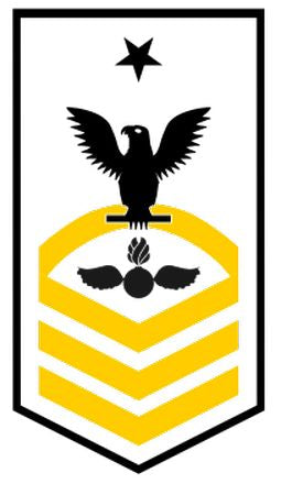 Shop for your Black with Gold Stripes Sticker Decal Aviation Ordnancemen Senior Chief (AOSC) at Arizona Black Mesa.