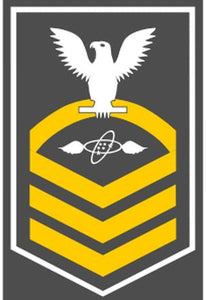 Shop for your White with Gold Stripes Sticker Decal Aviation Electronics Technician Chief (ATC) at Arizona Black Mesa.