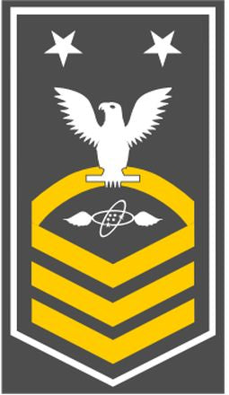 Shop for your White with Gold Stripes Sticker Decal Aviation Electronics Technician Master Chief (ATMC) at Arizona Black Mesa.