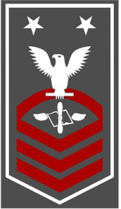 Shop for your White with Red Stripes Sticker Decal Aviation Maintenance Administrationmen Master Chief (AZMC) at Arizona Black Mesa.