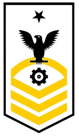 Shop for your Black with Gold Stripes Sticker Decal Enginemen Senior Chief (ENSC) at Arizona Black Mesa.