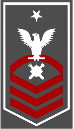 Shop for your White with Red Stripes Sticker Decal Explosive Ordnance Disposal Technicians Senior Chief (EODSC) at Arizona Black Mesa.