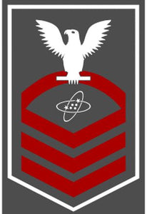 Shop for your White with Red Stripes Sticker Decal Electronics Technician Chief (ETC) at Arizona Black Mesa.