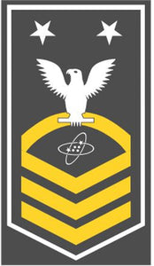 Shop for your White with Gold Stripes Sticker Decal Electronics Technician Master Chief (ETMC) at Arizona Black Mesa.