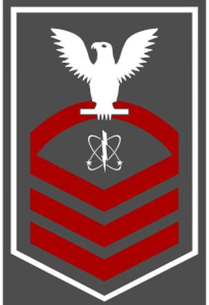 Shop for your White with Red Stripes Sticker Decal Electronic Warfare Chief (EWC) at Arizona Black Mesa.
