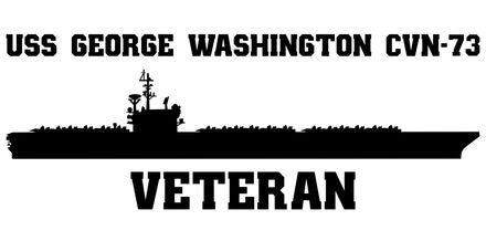 Shop for your Black USS George Washington CVN-73 sticker/decal at Arizona Black Mesa.
