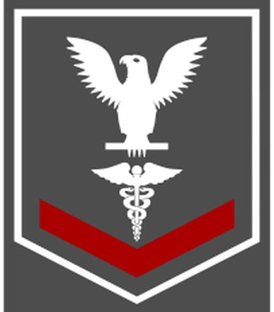 Shop for your White with Red Stripes Sticker Decal Hospital Corpsmen Third Class (HM3) at Arizona Black Mesa.