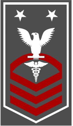 Shop for your White with Red Stripes Sticker Decal Hospital Corpsmen Master Chief (HMMC) at Arizona Black Mesa.