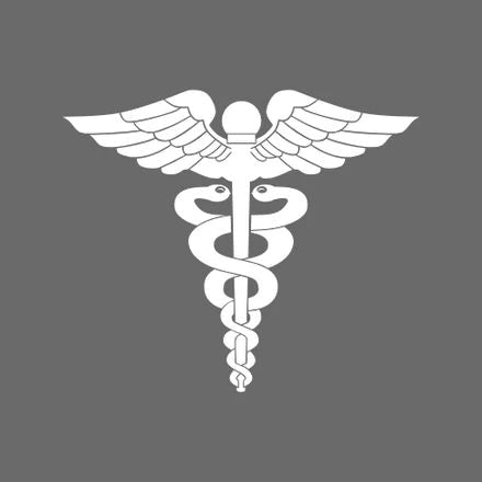 Shop for your White Hospital Corpsmen rating sticker/decal (HM) at Arizona Black Mesa.