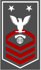 Shop for your White with Red Stripes Sticker Decal Interior Communications Electrician Master Chief (ICMC)